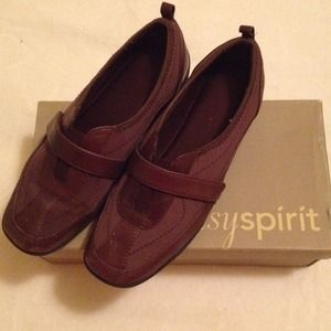 Easy Spirit leather loafers.