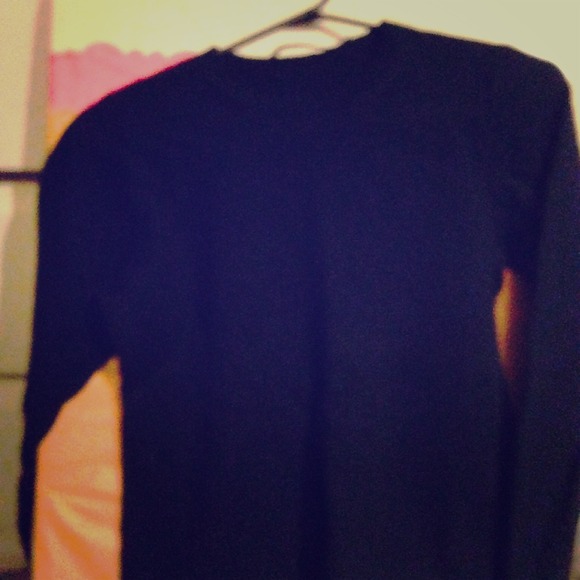 100% wool black sweater