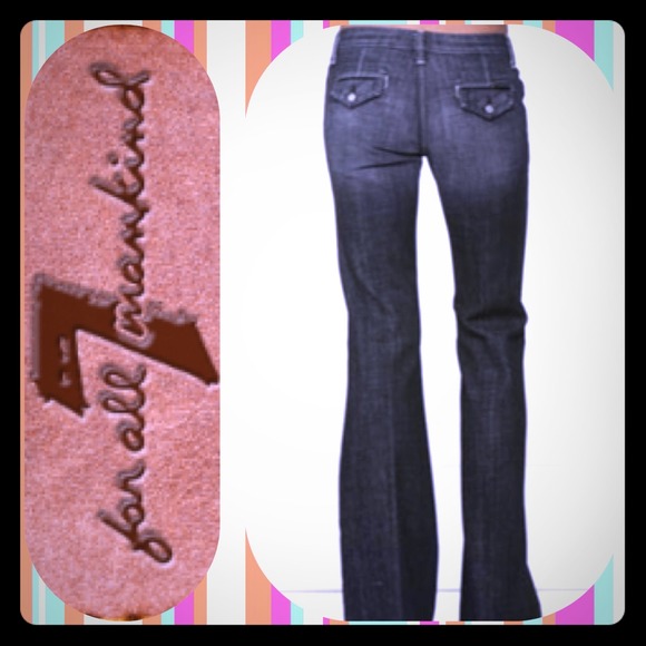 7 for all mankind trouser jean