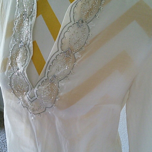 Elegant ann taylor tunic top - Picture 2 of 2