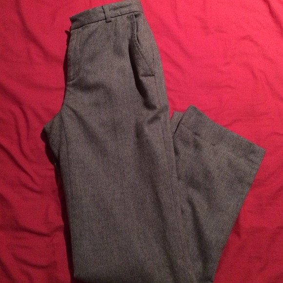 Gray business pants