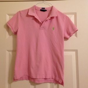 Pink Ralph Lauren Polo