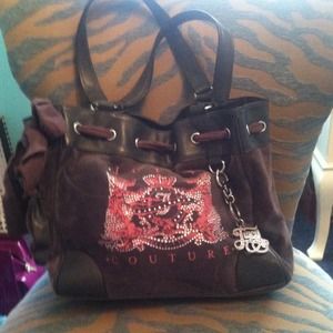 Velour juicy dreamer bag *new markdown*