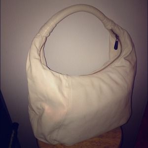 Michael Kors hobo bag in cream soft leather