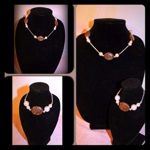 Mud & Ice (SET) *handcrafted jewelry*