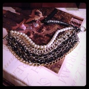 💎💗Hollywood Intuition Chain and Pearl Bracelet💗