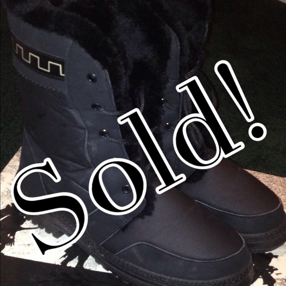 Black KHOMBU Snow Boots