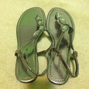 Gray Size 6.5 Sandals
