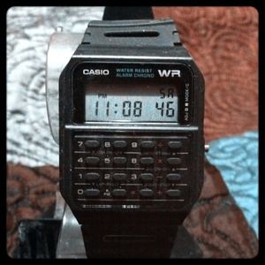 Men's Casio water resistant watch