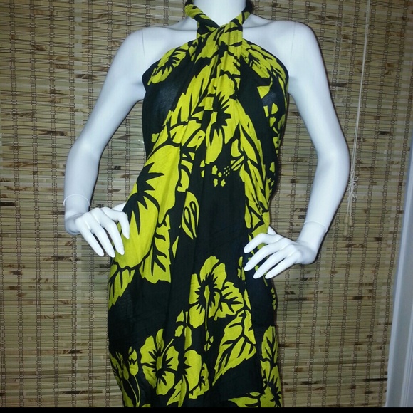 Handmade pareo/sarong beach wrap - Picture 1 of 4