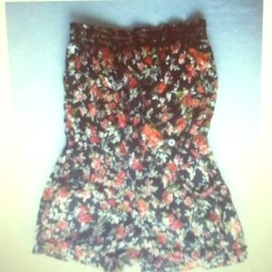American Rag Floral Romper