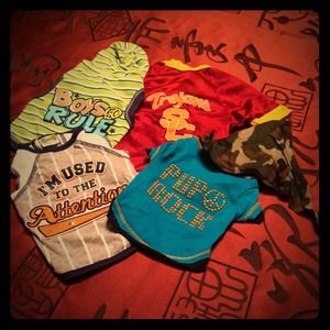 ❤️RESERVED for bertrelle❤️ Dogs shirts XXS