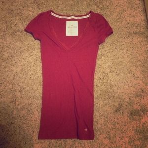Bundle Hollister V-neck & VS bling shirt