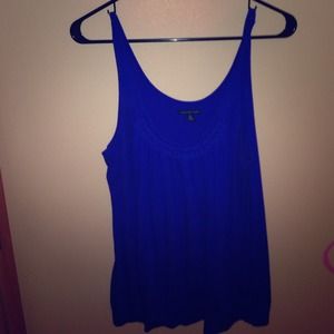 🔴SOLD🔴 Blue dressy tank top