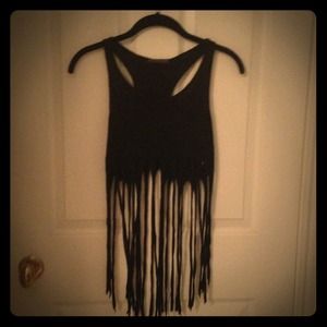 String bottom crop top