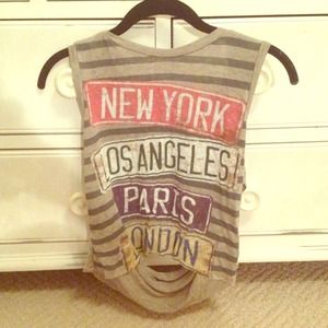 Cut out back crop top