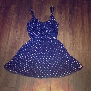 Adorable polka dot dress!
