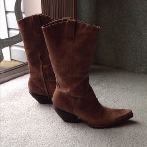 BCBG Cowboy Boots 6 6.5