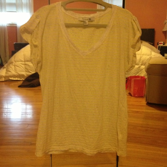 **SOLD**Striped Forever 21 shirt