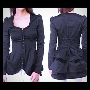 Betsey Johnson Peplum Jacket