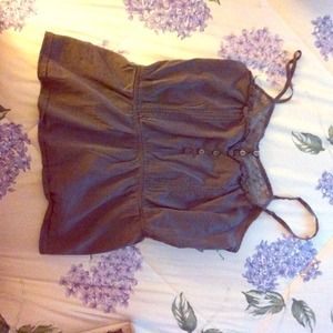 Dark green tank top!