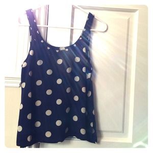 *Reserved for mya82* Cute polka dot loose top