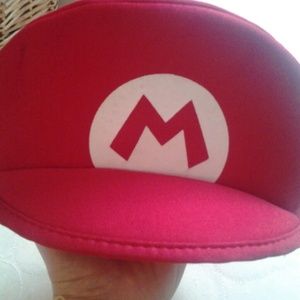 Mario costume hat