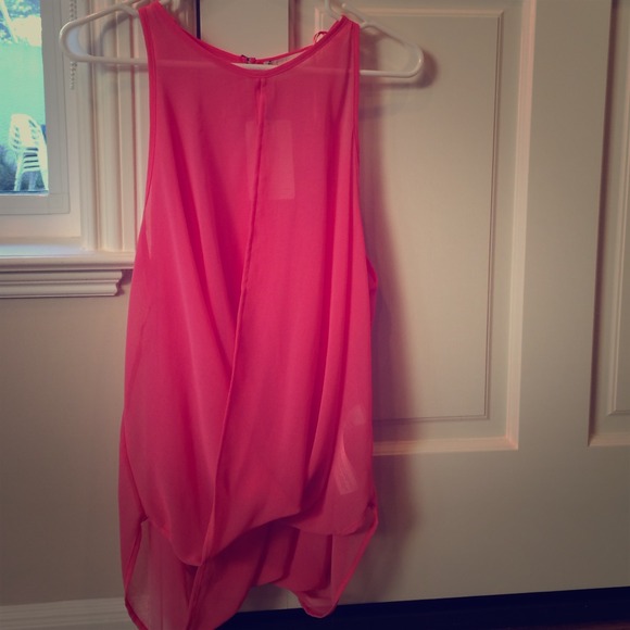 *reserved for @sade1 - Zara coral draped blouse