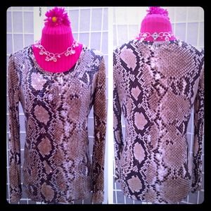 🍒NWT MICHAEL KORS Sequins L/S Blouse🍒