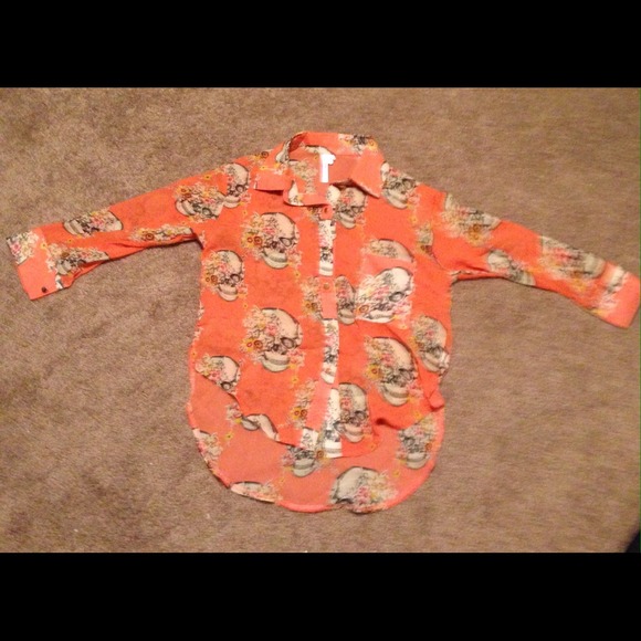 Sugar skull top - Picture 1 of 2