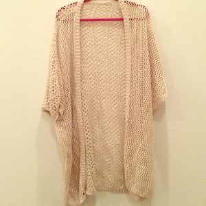 Tan Finn Knit Cardigan