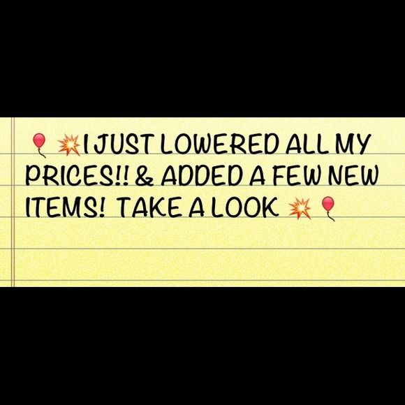 🎉🎈EVERYTHING JUST GOT MARKED DOWN!! 🎉🎈