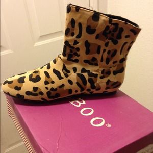 Cheetah boots