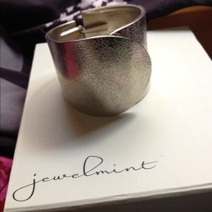 Jewelmint Silver Gehry Cuff