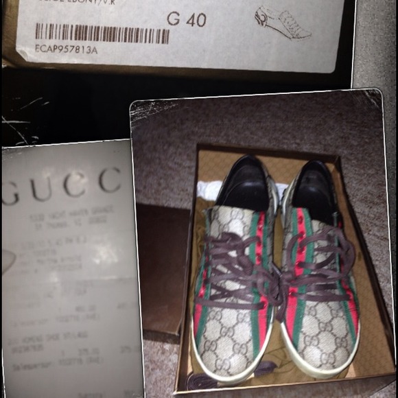SOLD Authentic Gucci shoes used a few times
