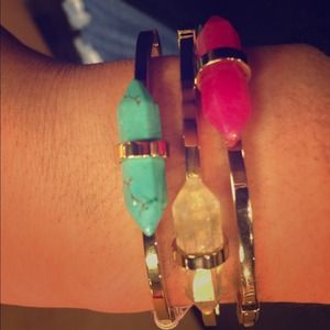 Michael Kors gem bangles!