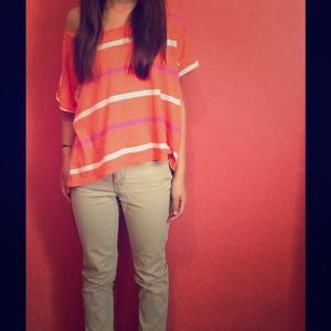 Off the shoulder shirt