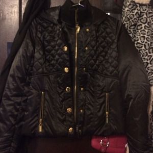 NWOT G BY GUESS black coat