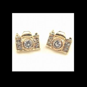 Camera earrings
