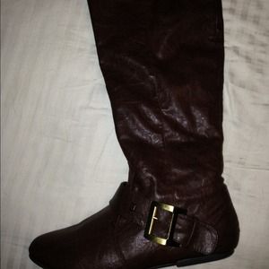 Chinese laundry brown boots 8.5