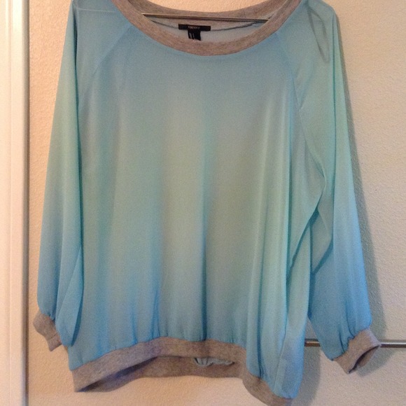 lace ombré sweater
