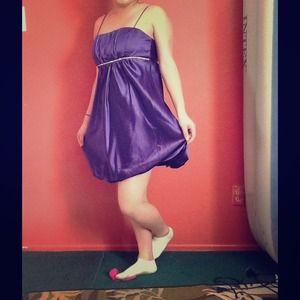 Purple dress