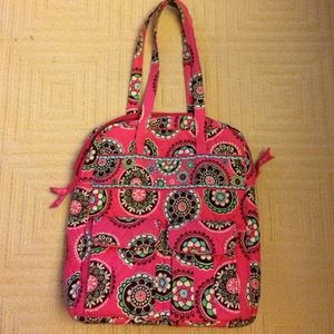 Vera Bradley Tote in Cupcakes Pink