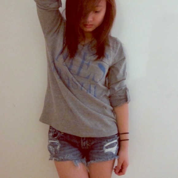 TRÈS TRASHAY Gray Oversized T