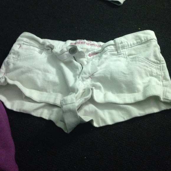 White shorts