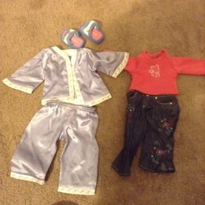 American girl clothing bundle