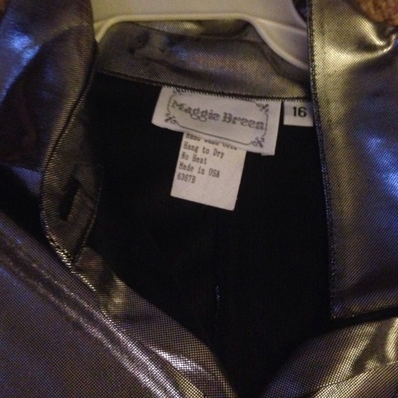 Metallic button down - Picture 3 of 4