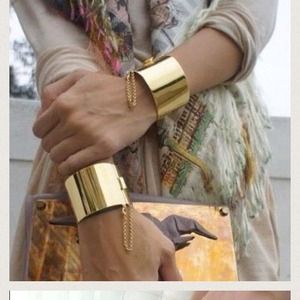Gold plated bracelets
