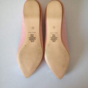 Shoes - Pink - Silver Sparkle Flats Shoes - Pink - Silver Sparkle Flats