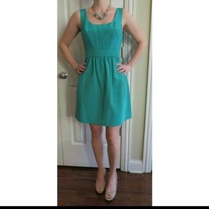 Teal green Shoshanna dress